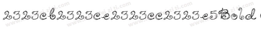 2323cb2323ce2323cc2323e5Bold G字体转换